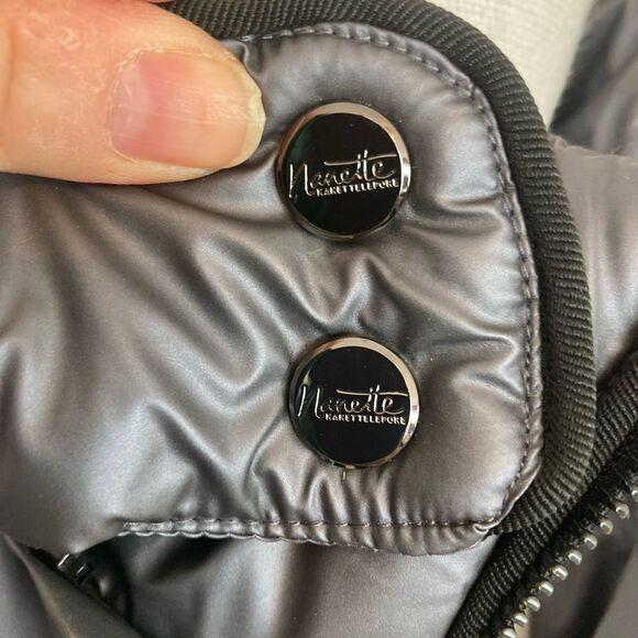 Nanette Lepore NWOT puffer parka w/ faux fur trimmed detachable hood🎉 - Picture 2 of 13